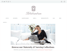 Tablet Screenshot of boutique.belabumbum.com